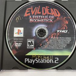 Evil Dead Fistful of Boomstick Playstation 2 PS2 Disc Only THQ no Manual