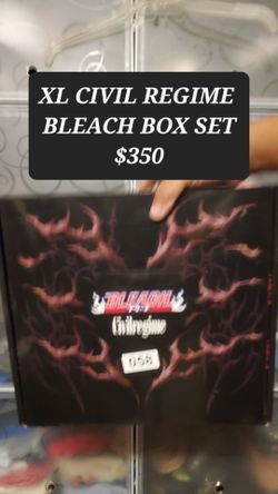 Civil Regime Bleach XL Box Set -Darc sport  - Civil  regime - Young L.A  - Dechire  Streetwear