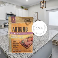 ABOUND Kitten Chicken & Brown Rice Recipe (3.5 LB Bag)