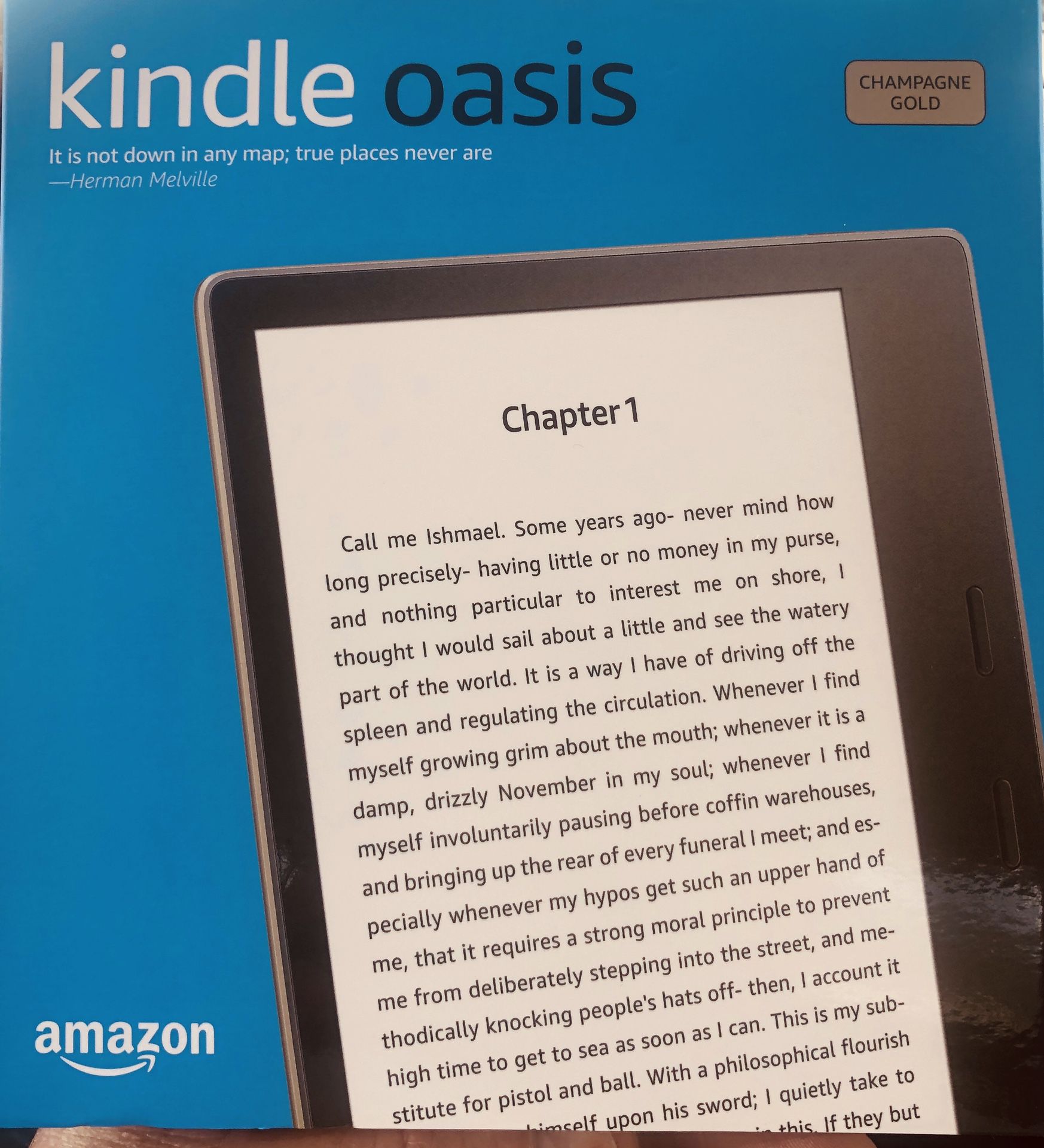 KINDLE OASIS BY Amazon. 32G Champagne /Gold