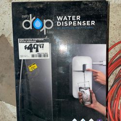 Water Dispener For Fridge Or Anywhere W/ Magnet 