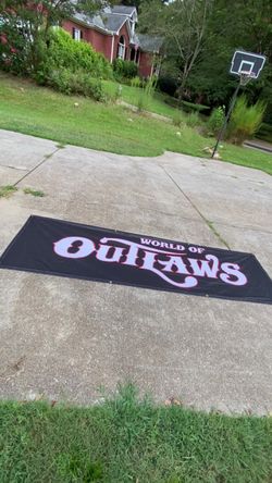 Dirt track banner