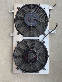 MishiMoto Integra radiator fan shroud