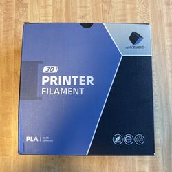 2x PLA 3D Printer Filament Spools (2kg Total - Anycubic + White)