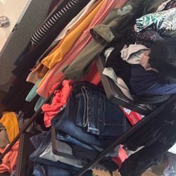 Woman’s Clothes Size XXL And XL And Jeans 14 And Up