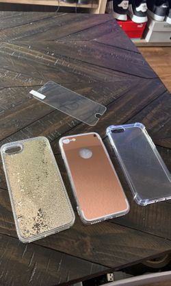 iPhone 7 or 8 case and remedied glass combo for $15