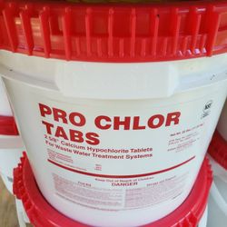 New 25 lbs. Chlorine Tablets for Aerobic Septic Systems Pro Chlor Tabs
