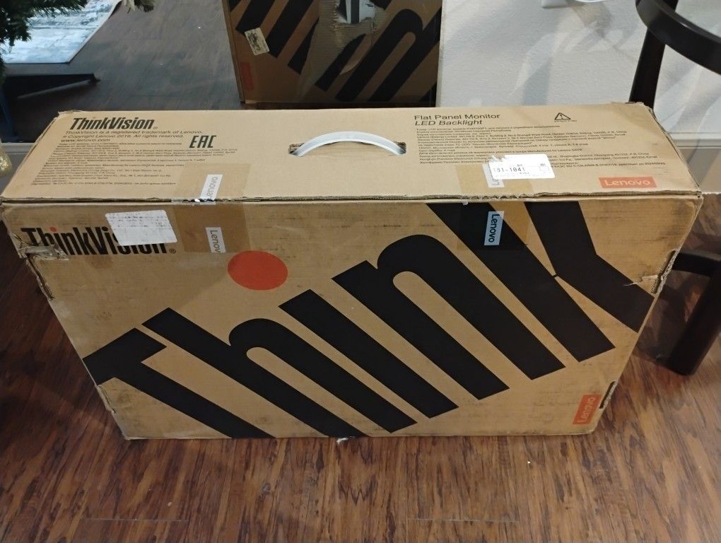 Lenovo ThinkVision P27h-20 27" QHD USB-C Monitor – Brand New in Box