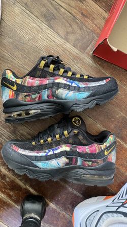 Air Max 95 Premium GS Black/Gold