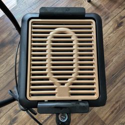 Nonstick Portable Electric Grill 