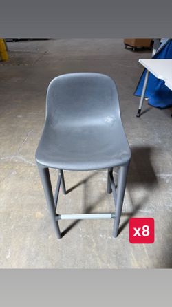 Grey stools