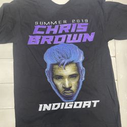 Chris Brown Tour T Shirt size S
