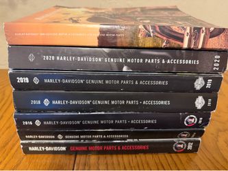Harley-Davidson Genuine Parts & Accessories Catalog Collection – 20+ Books & Brochures