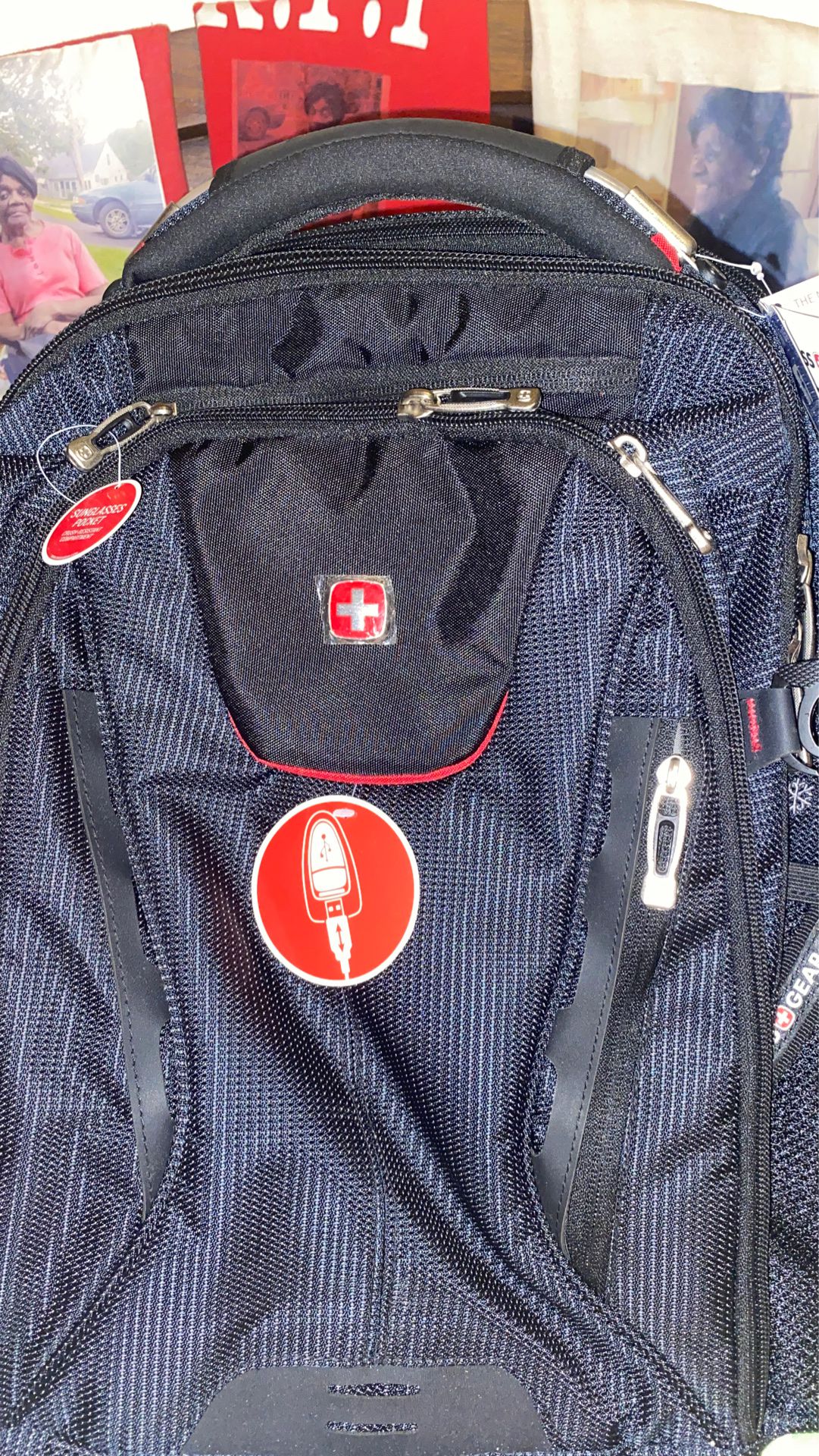 Swiss gear usb scanmart backpack