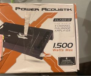 power acoustik amplifier