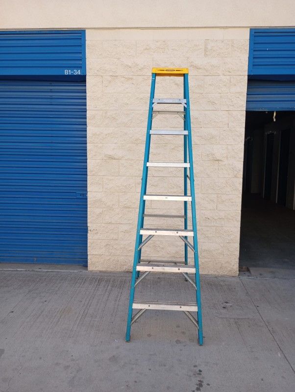 8ft.   Fiver Glass Ladder 250 Lbs Weight Capacity