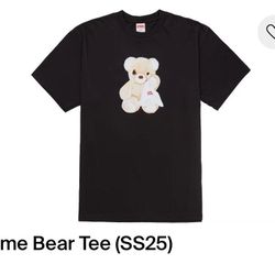 SOLD OUT Supreme Bear Tee Shirt Black SS24 Size Men’s (M)