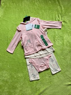 Disney 4 piece set- Dumbo -pinkSize-18 months