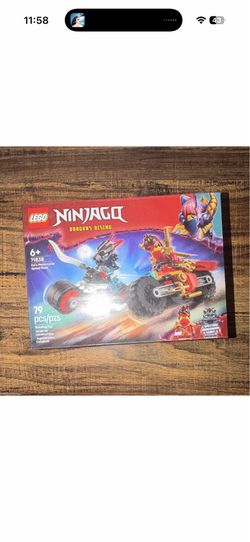 LEGO NINJAGO Dragons Rising 71838 Kai's Motorcycle Speed Race Set, 79 pcs