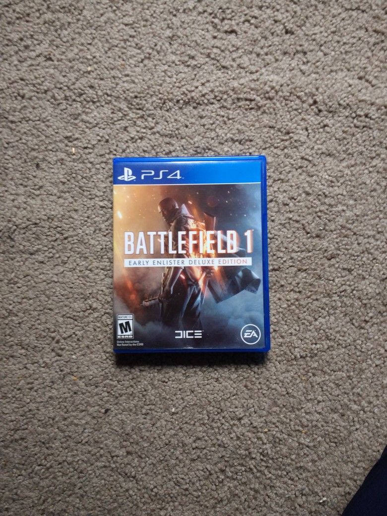 Battlefield 1 PS4 game