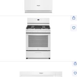 Whirlpool Microwave, Gas Stove And Dishwasher