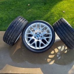 4) 18 Bmw BBS Wheels & TIRES