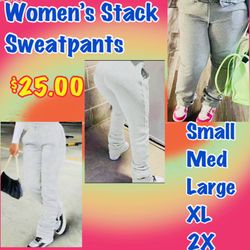 🔥Women’s Stack Sweatpants (Small - 2X)🔥