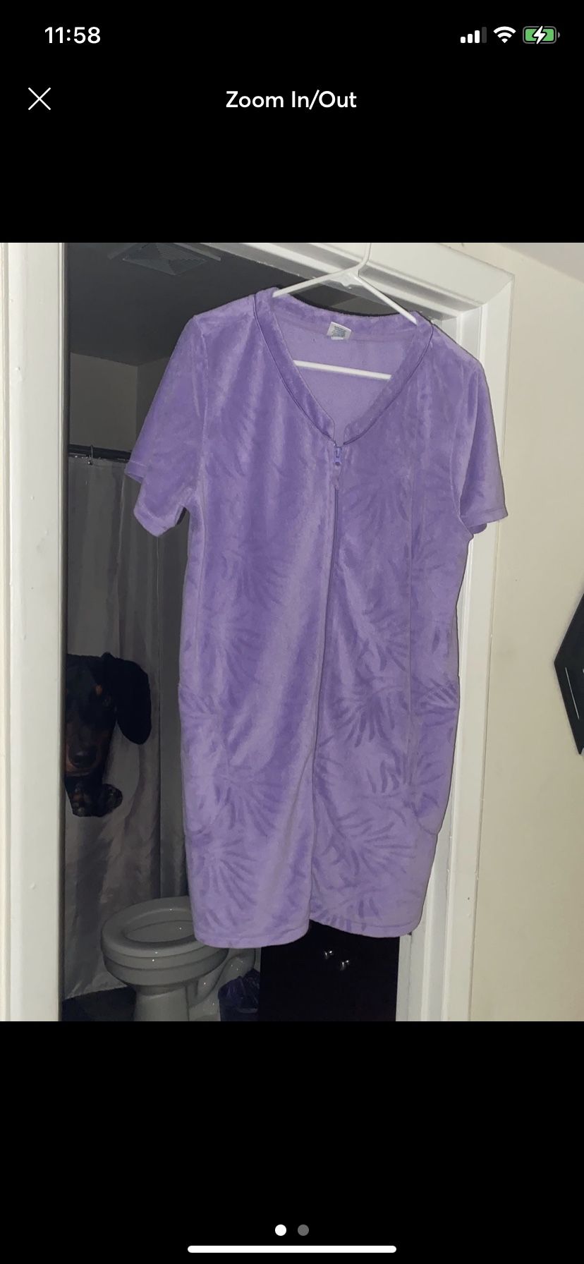 Ladies Purple Robe