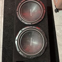 2 12” kenwood subs