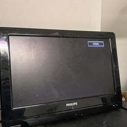 Philips 18” Flat Screen TV 