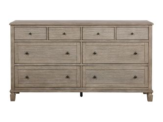Marceline Gray Oak Dresser