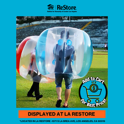 1PC Kids Inflatable Bubble Ball, Blue