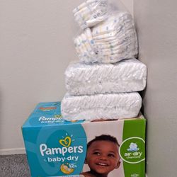 Size 5 Diapers - Read Description