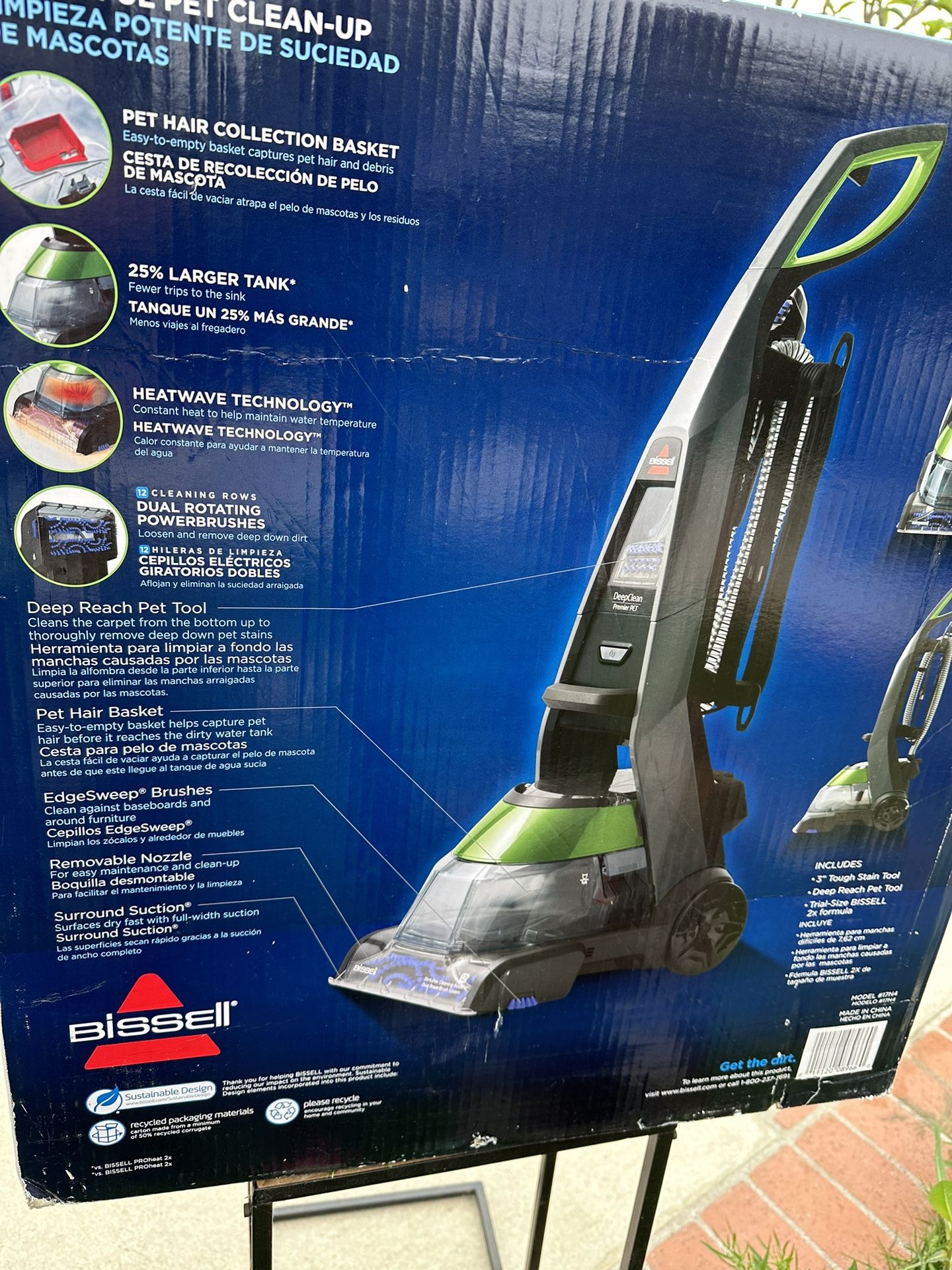 BISSELL DeepClean Premier Pet Upright Carpet Cleaner.