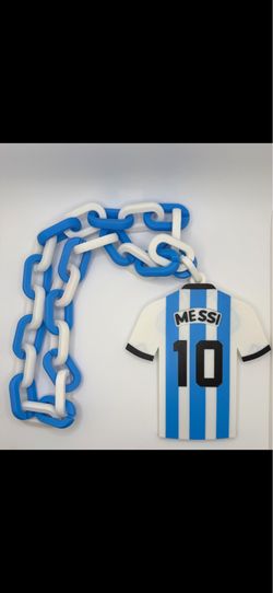Lionel Messi/ Argentina/ World Cup/ Soccer/ MLS/ Messi/ Sports/ Hype Chain/ Necklace