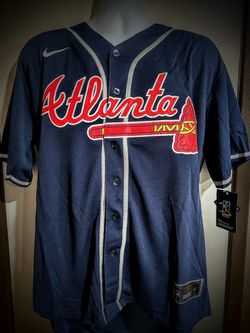 Atlanta Braves #44 Hank Aaron Retro MLB Baseball Jersey - Large