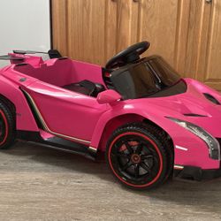 Kids Pink Corvette 