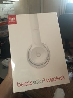 Beasts solo 3 wireless white BRAND NEW