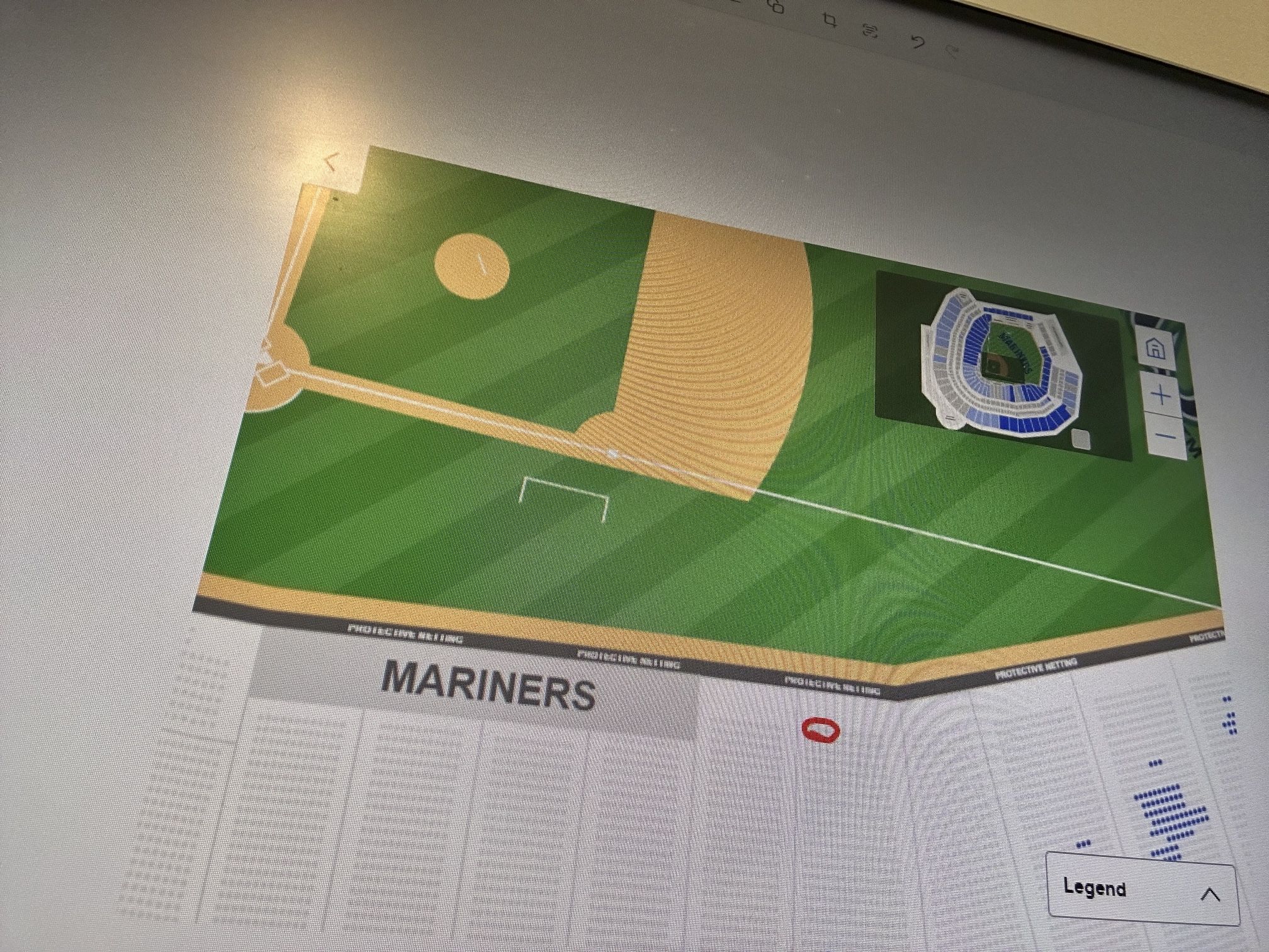 Mariners Tickets 9/25 Thurs $250 Each OBO - Row 1 - Four Seats