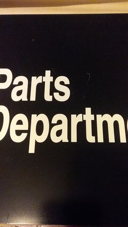 Garage or Workshop signage four signs in all