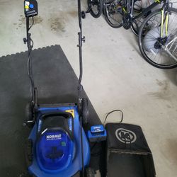 Kobalt Battery Operated Lawnmower 