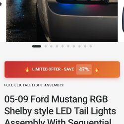 05-09 mustang taillights