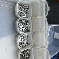 Hurricane Shutter Hardware Keyhole Washers, Stainless Steel Steel Bolts