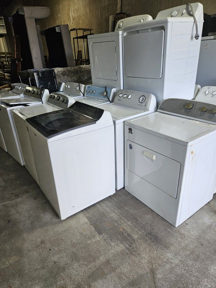 Lots of Waher & Dryers
