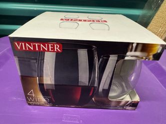Vintner Stemless Wine Glasses