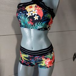 Flower Print Bikini