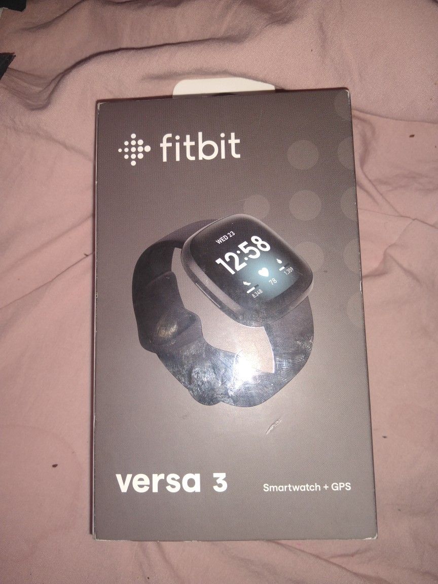 Fitbit Versa 3 - Brand New In Original Sealed Box