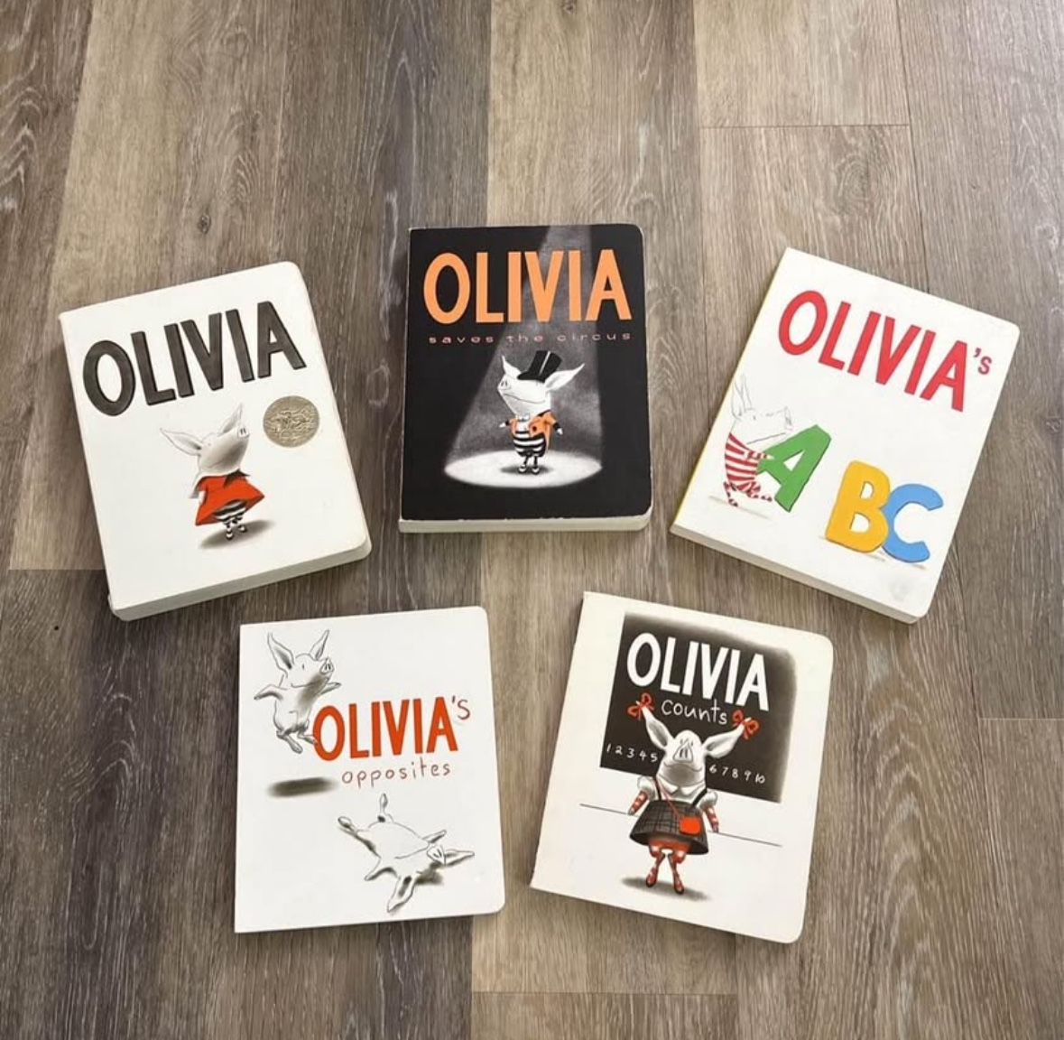 Set Of 5 Olivia Books