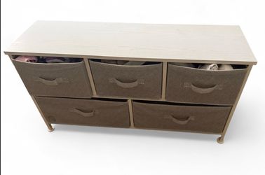 5 shelf dresser