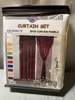 2 Panels Curtain Set